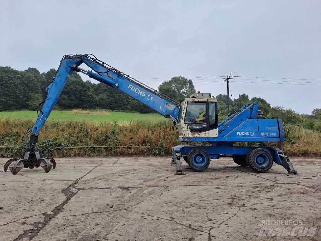 Fuchs MHL 340 Bageri za manipuliranje materijalom / otpadom
