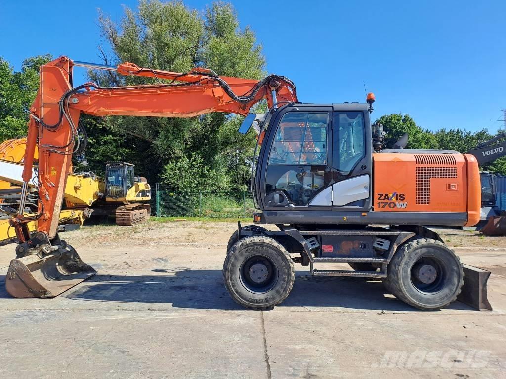 Hitachi ZX 170 W-5 B Bageri na kotačima