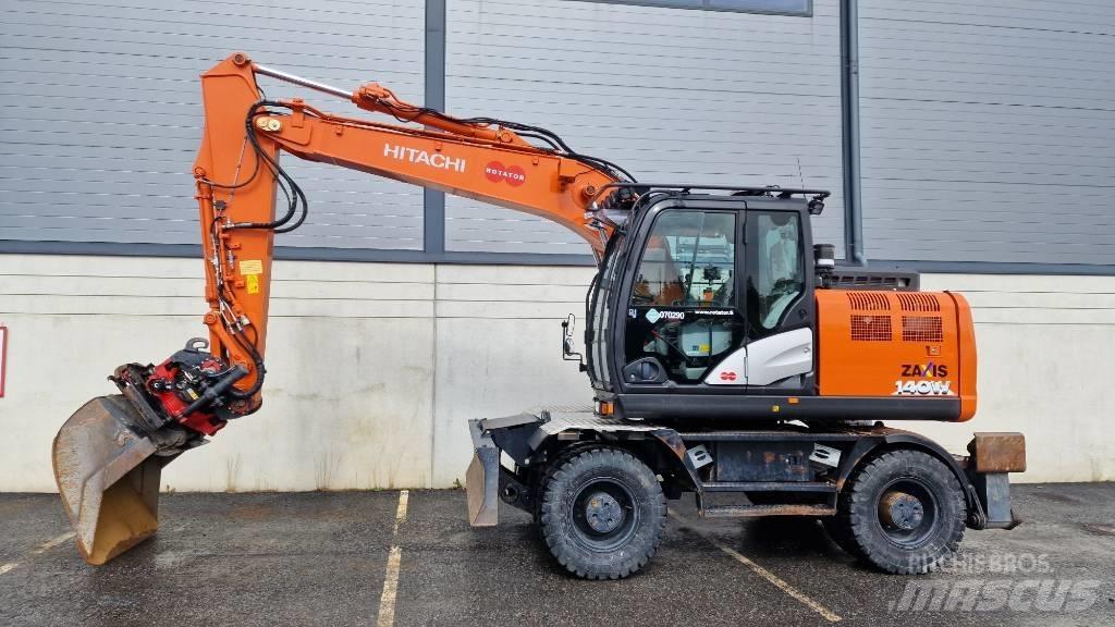 Hitachi ZX140W-6 Bageri na kotačima