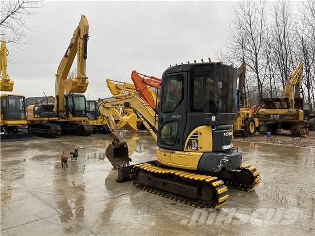 Komatsu PC35MR-2 Bageri gusjeničari