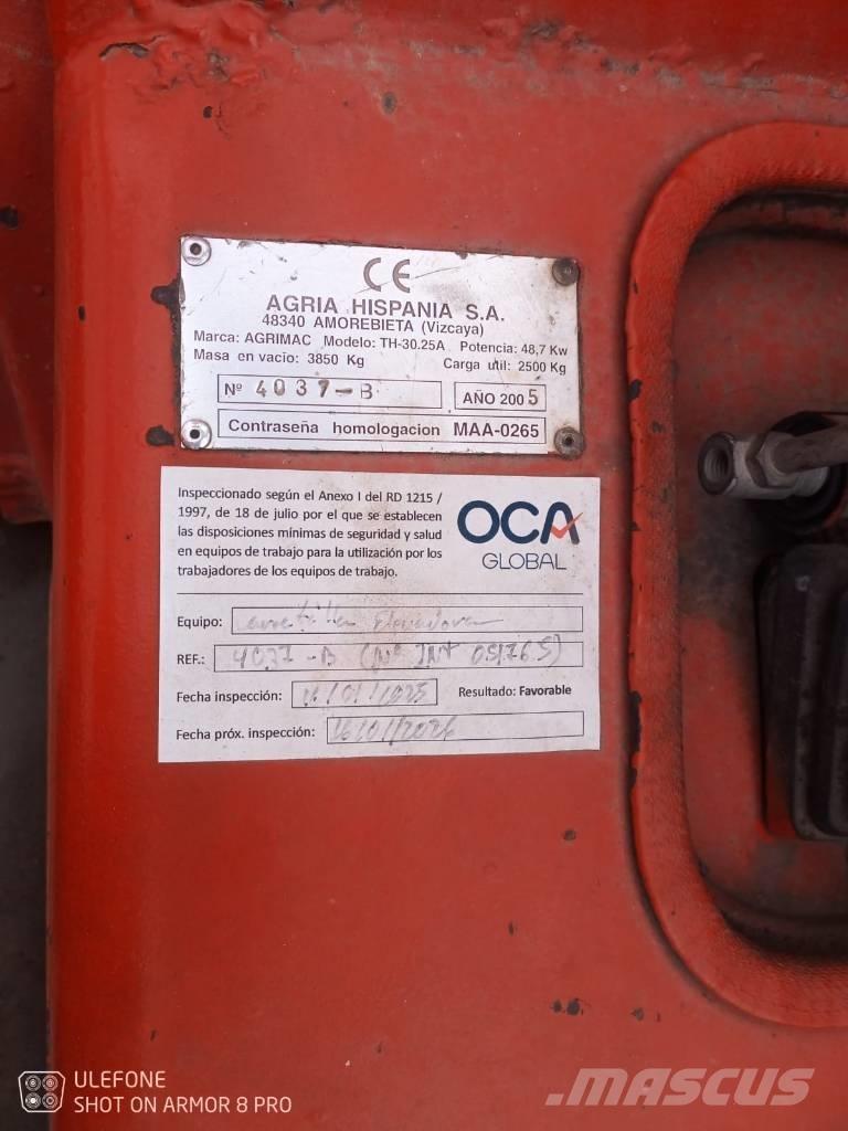 Agria TH30.25 Teleskopski viličari