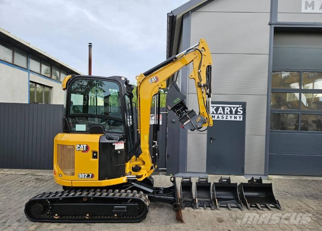 CAT 302.7 CR Mini bageri <7t