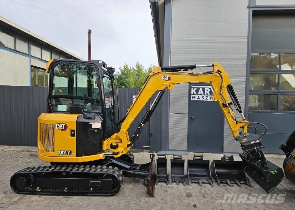 CAT 302.7 CR Mini bageri <7t