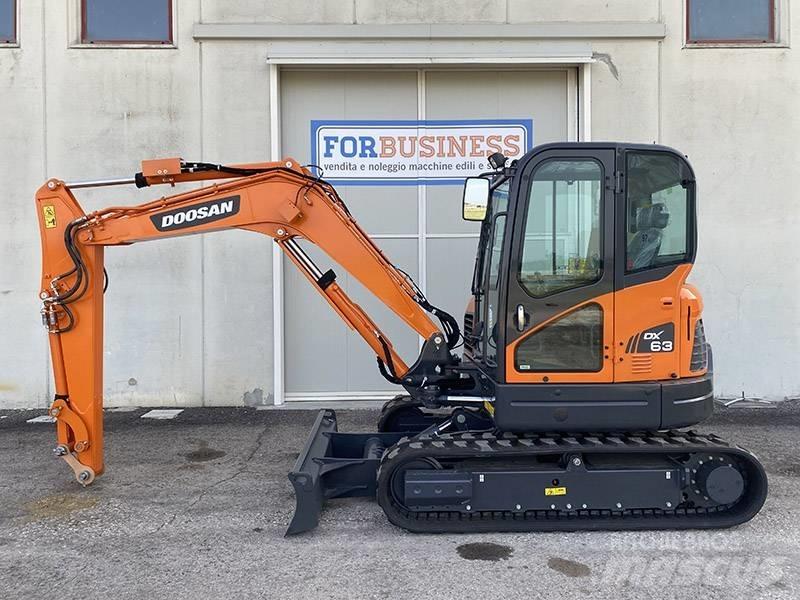 Doosan DX 63-3 Mini bageri <7t