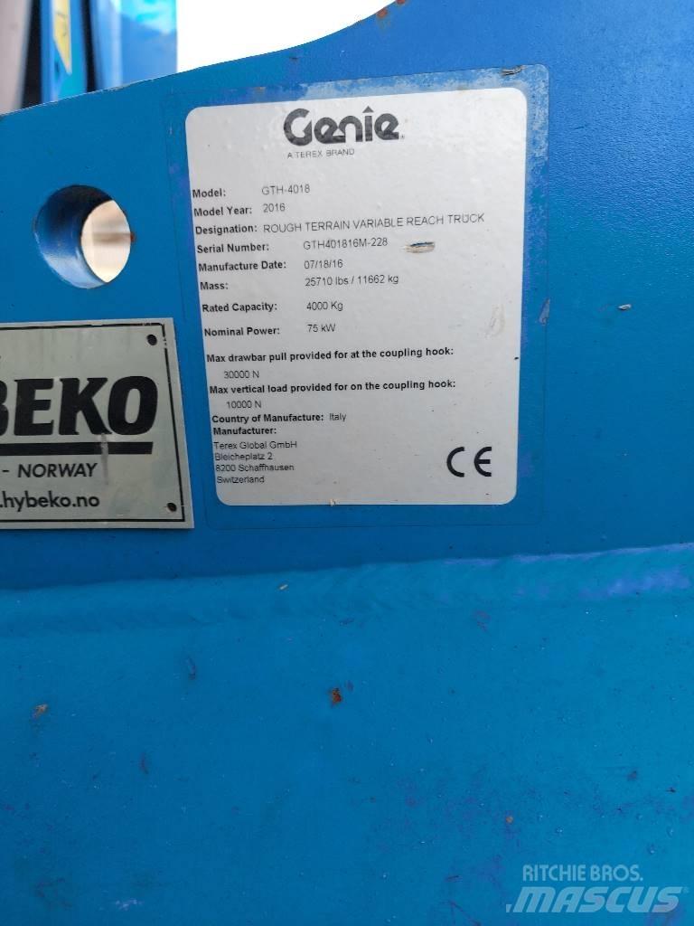 Genie GTH 4018 Teleskopski viličari