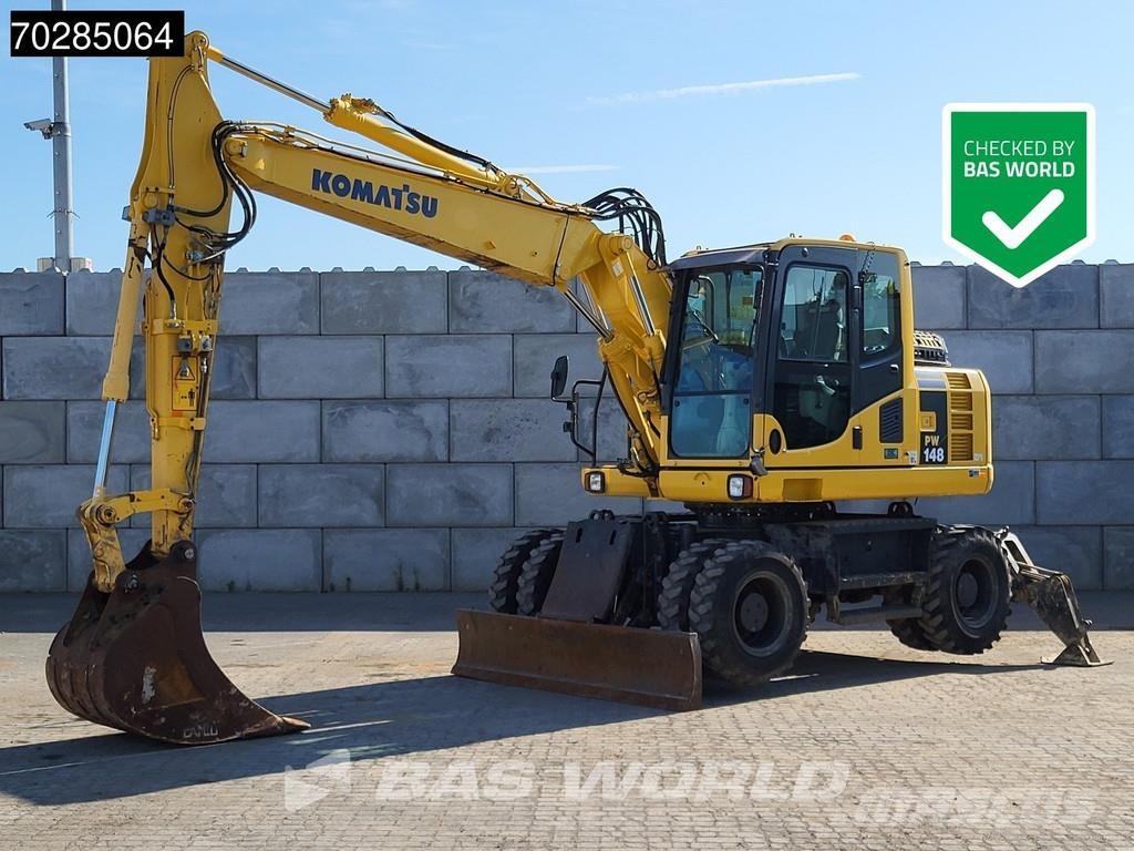 Komatsu PW148 -8 Bageri na kotačima
