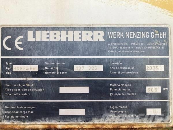 Liebherr HS 885 HD Kranovi sa gusjenicama