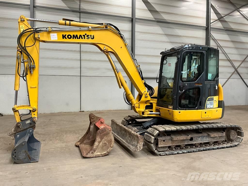Komatsu PC 80 MR-3 Midi bageri 7t – 12t
