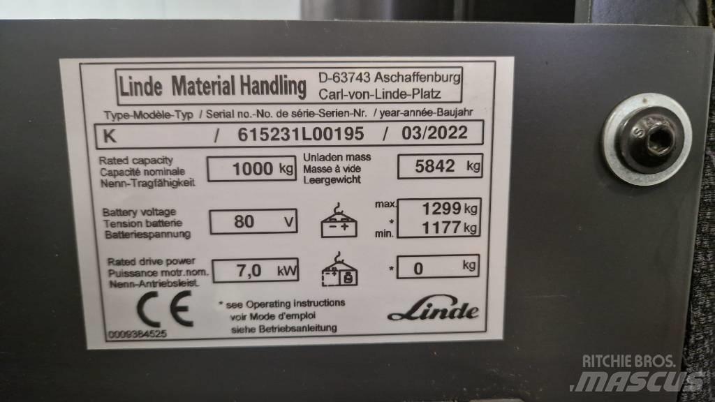 Linde K Električni viličari