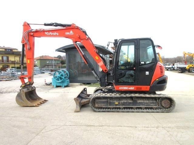 Kubota KX 080-4a2 Bageri gusjeničari