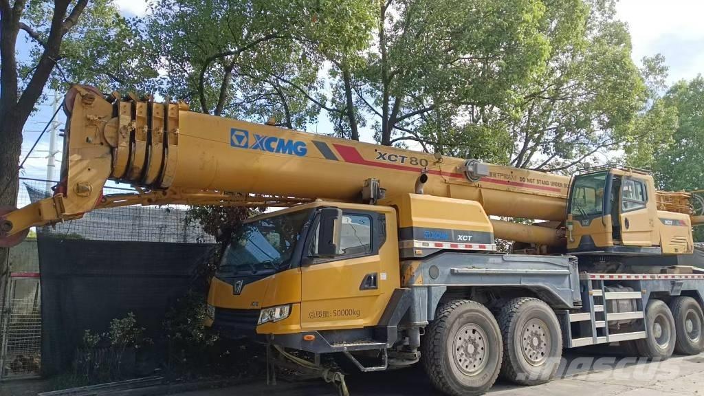 XCMG XCT80 Rabljene dizalice za težak teren