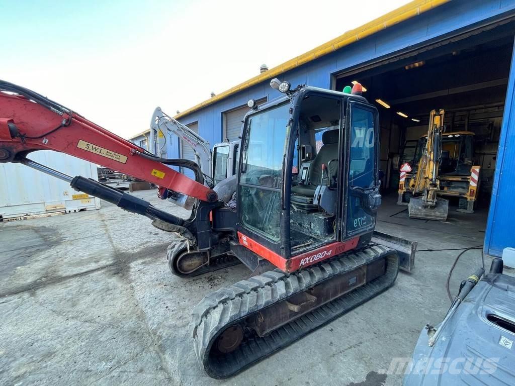 Kubota KX-080-4 Mini bageri <7t