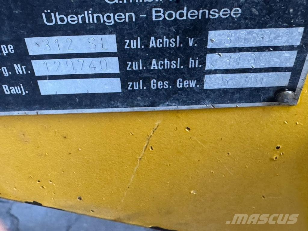 Kramer-allrad 312 SL Utovarivači na kotačima