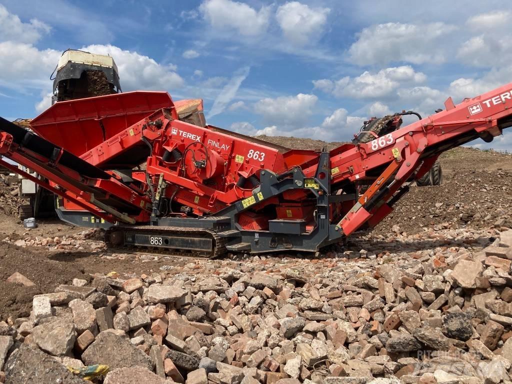 Terex Finlay 863 Mobilna sita