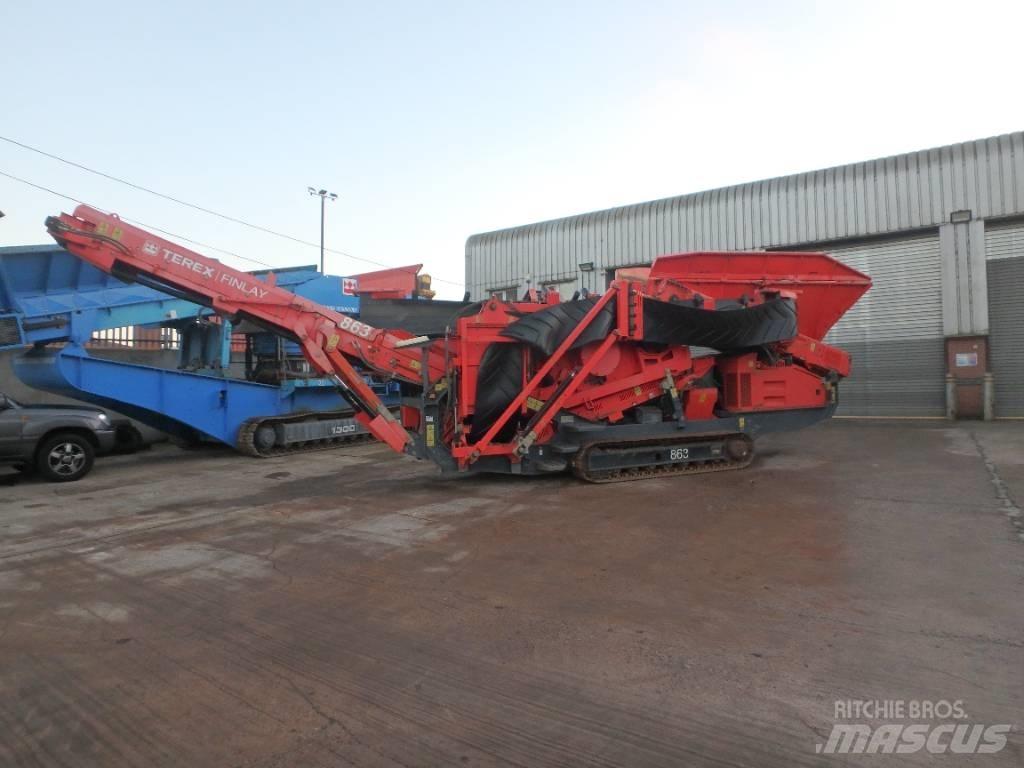 Terex Finlay 863 Mobilna sita
