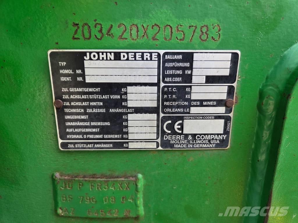 John Deere 3420 Poljoprivredni teleskopski utovarivači