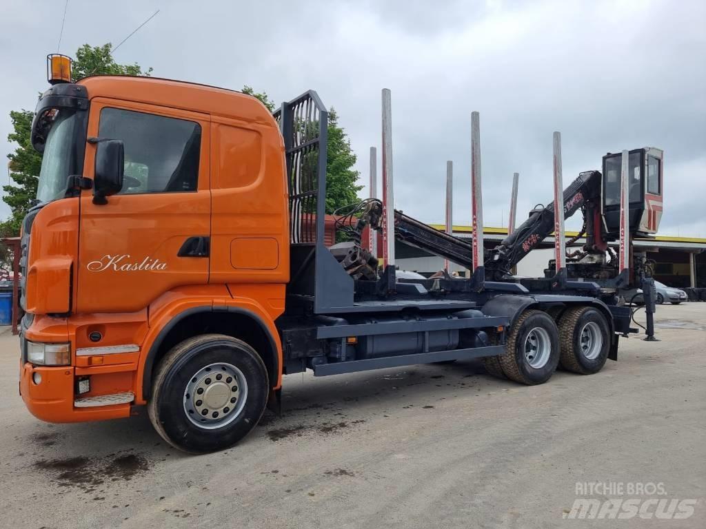 Scania R 580 Kamioni za drva