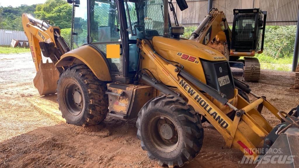 New Holland B 95 B Utovarni rovokopači
