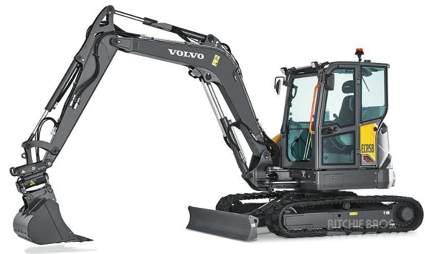 Volvo ECR58F NY/NEW Mini bageri <7t