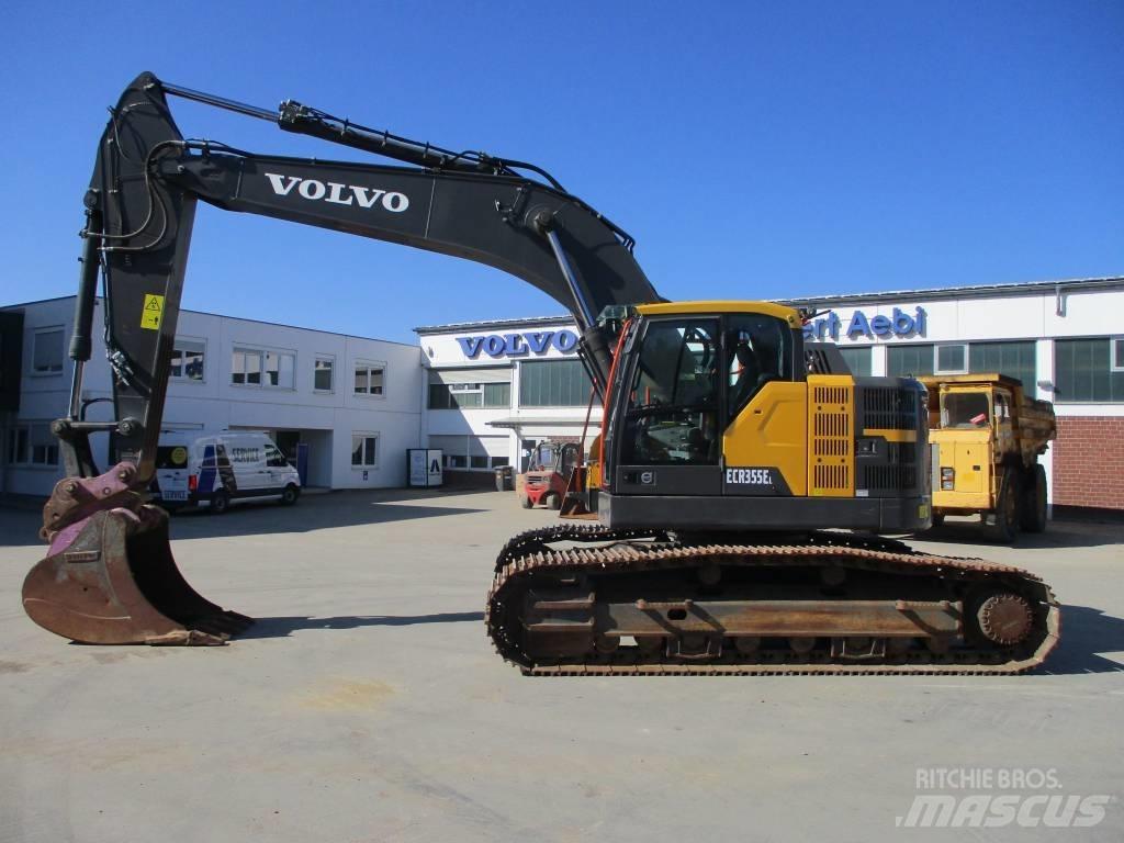 Volvo ECR 355 EL Bageri gusjeničari