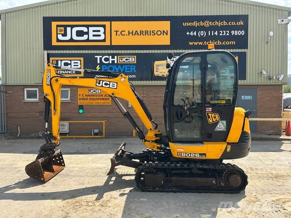 JCB 8026 Mini bageri <7t