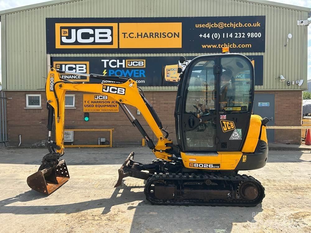 JCB 8026 CTS Mini bageri <7t