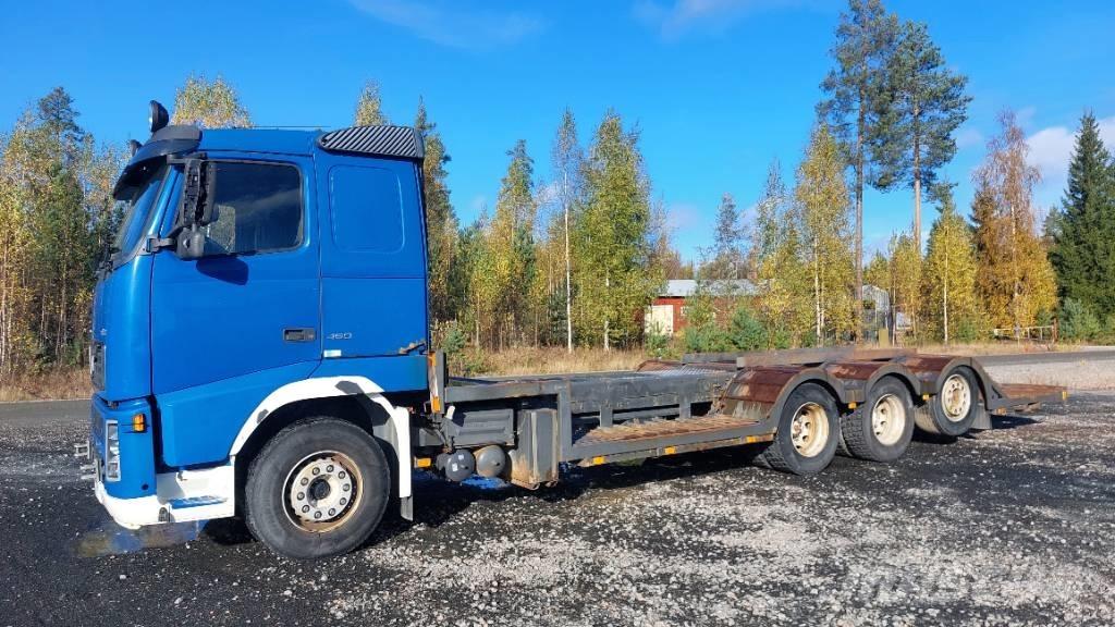 Volvo FH12 460 8x4*4 Kamioni za prijevoz šumskih strojeva