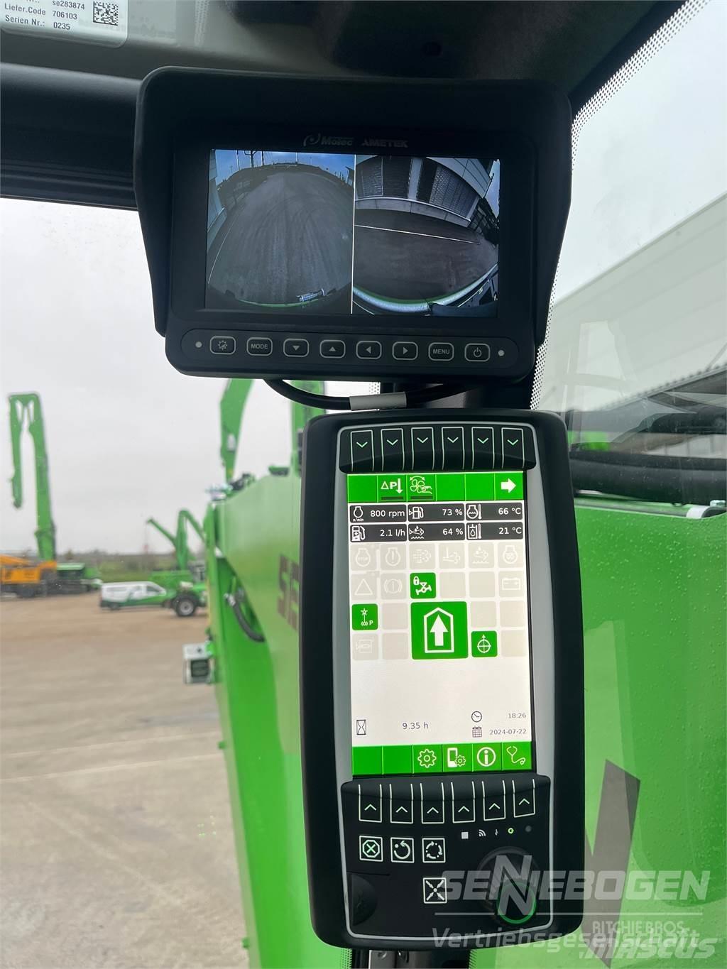 Sennebogen 822 M Bageri za manipuliranje materijalom / otpadom