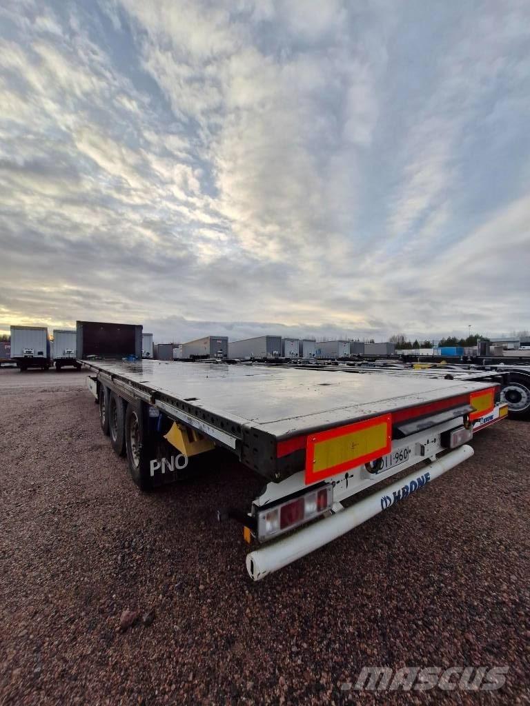 Krone Flatbed Nordic Poluprikolice sa otvorenim sandukom