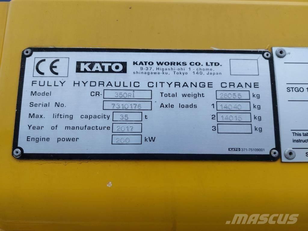 Kato CR 350 Ri Rabljene dizalice za težak teren