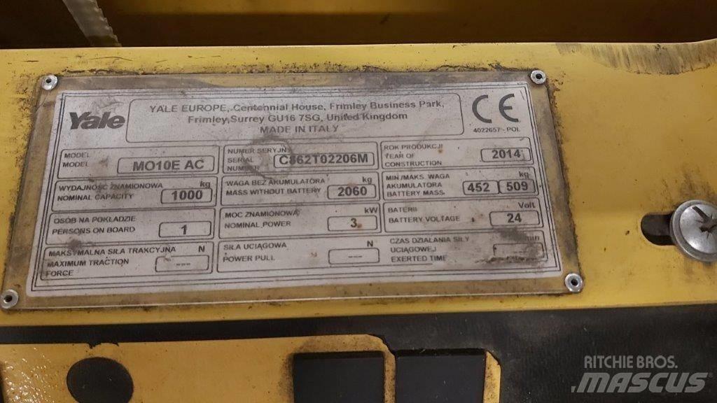 Yale MO10E Niskopodizni komisioni viličar