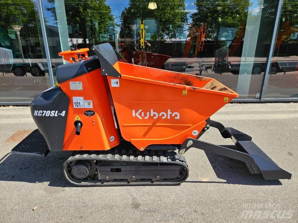 Kubota KC 70 Demperi za gradilišta