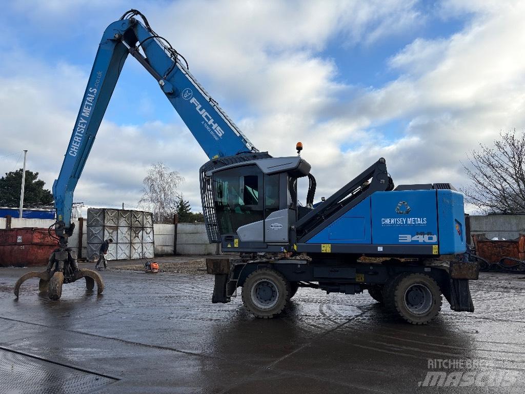 Fuchs MHL 340 Bageri za manipuliranje materijalom / otpadom