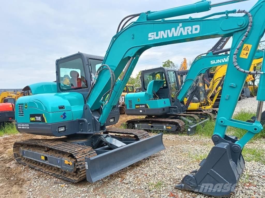 Sunward SWE 70 Bageri gusjeničari