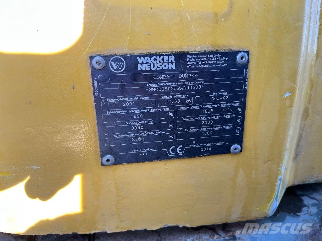 Wacker Neuson 2001 Demperi za gradilišta