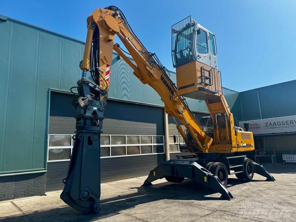 Liebherr A 924 C Bageri za manipuliranje materijalom / otpadom