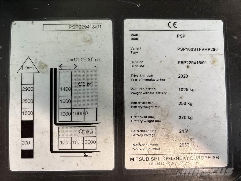Atlet PSP160 Samopogonski ručni viličari
