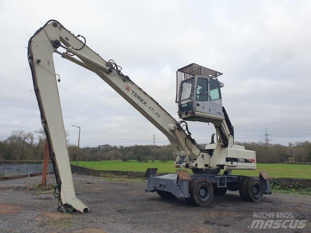 Atlas 1704 Bageri za manipuliranje materijalom / otpadom