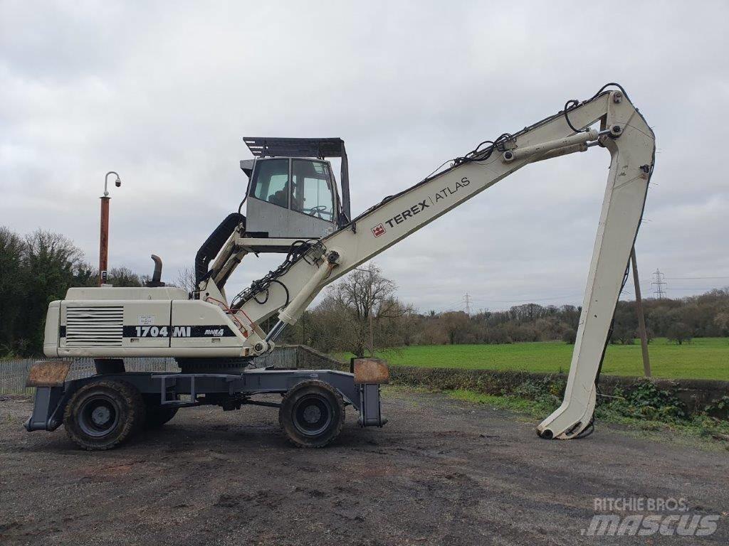 Atlas 1704 Bageri za manipuliranje materijalom / otpadom