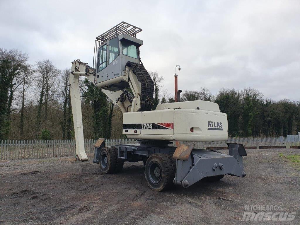 Atlas 1704 Bageri za manipuliranje materijalom / otpadom