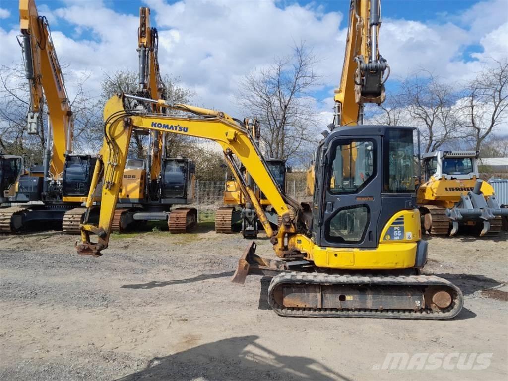 Komatsu PC55MR-3 Mini bageri <7t