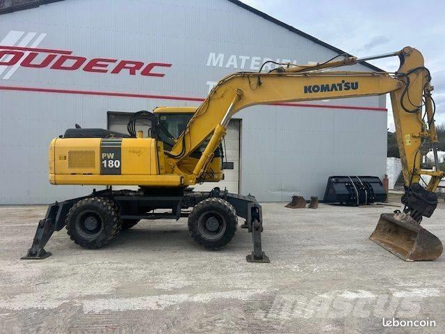 Komatsu PW 180 Bageri na kotačima