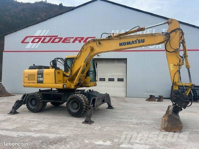 Komatsu PW 180 Bageri na kotačima