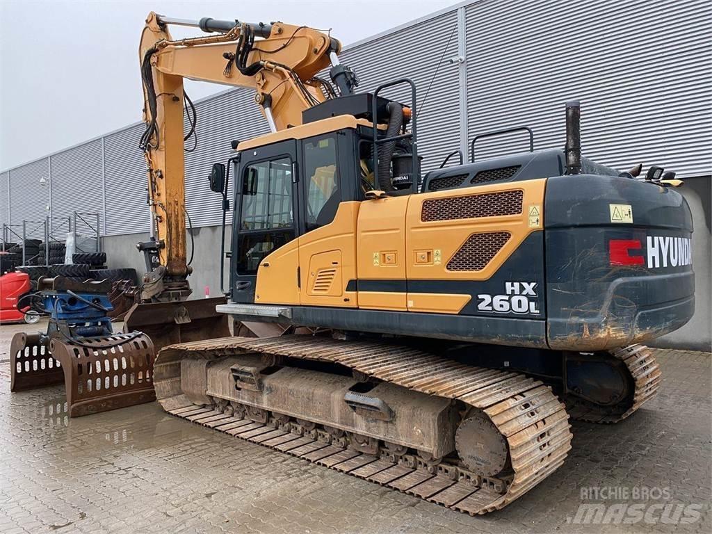 Hyundai HX260 Bageri gusjeničari