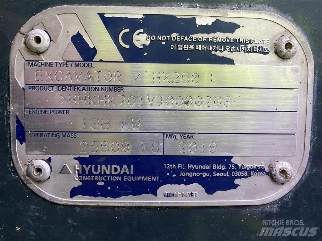 Hyundai HX260 Bageri gusjeničari