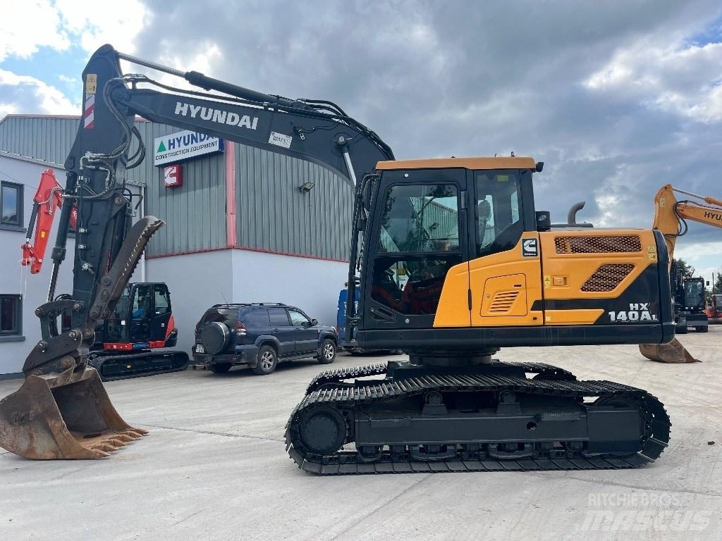 Hyundai HX 140 AL Bageri gusjeničari