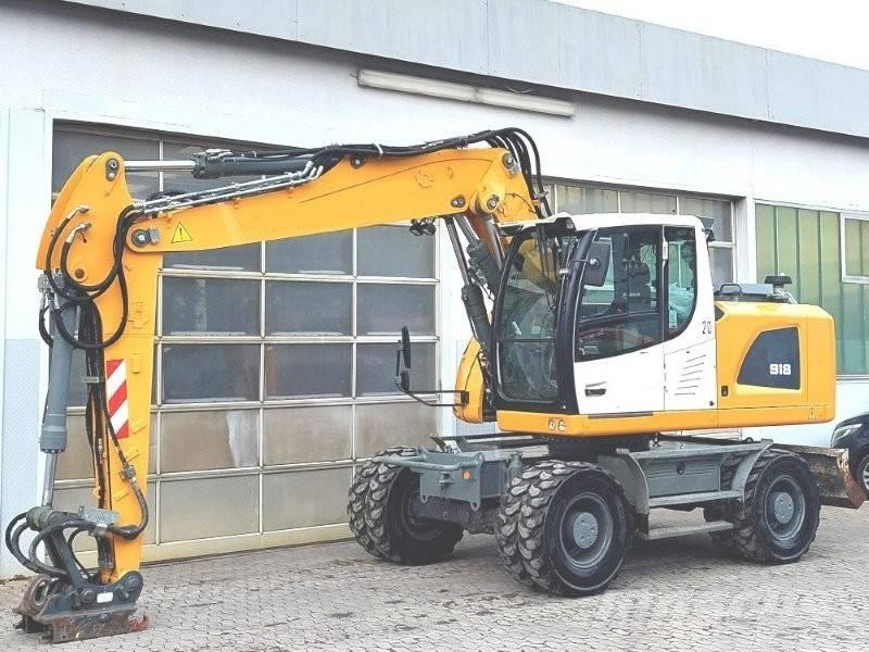 Liebherr A 918 Bageri na kotačima