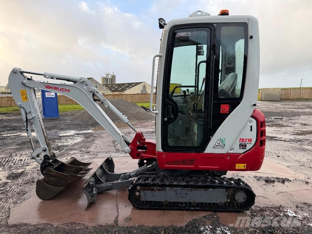 Takeuchi TB 216 Mini bageri <7t