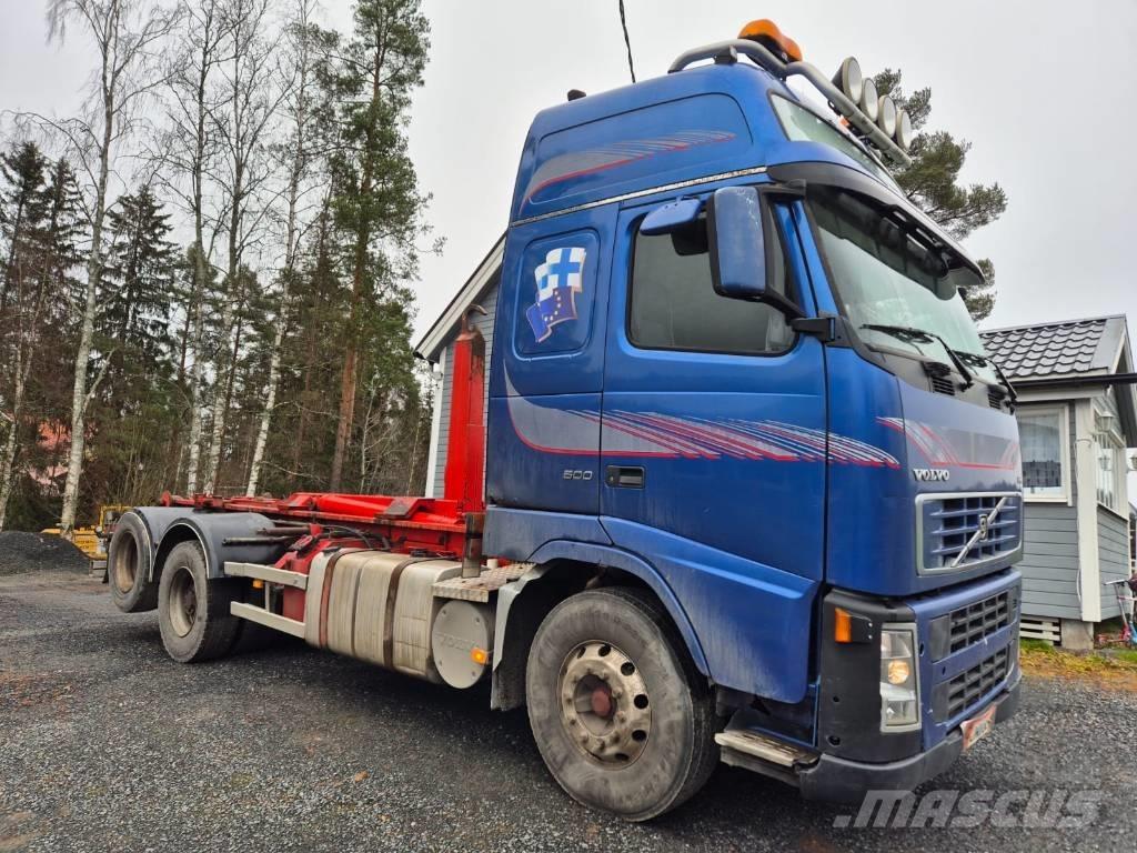 Volvo FH 12 500 Rol kiper kamioni s kukama za dizanje