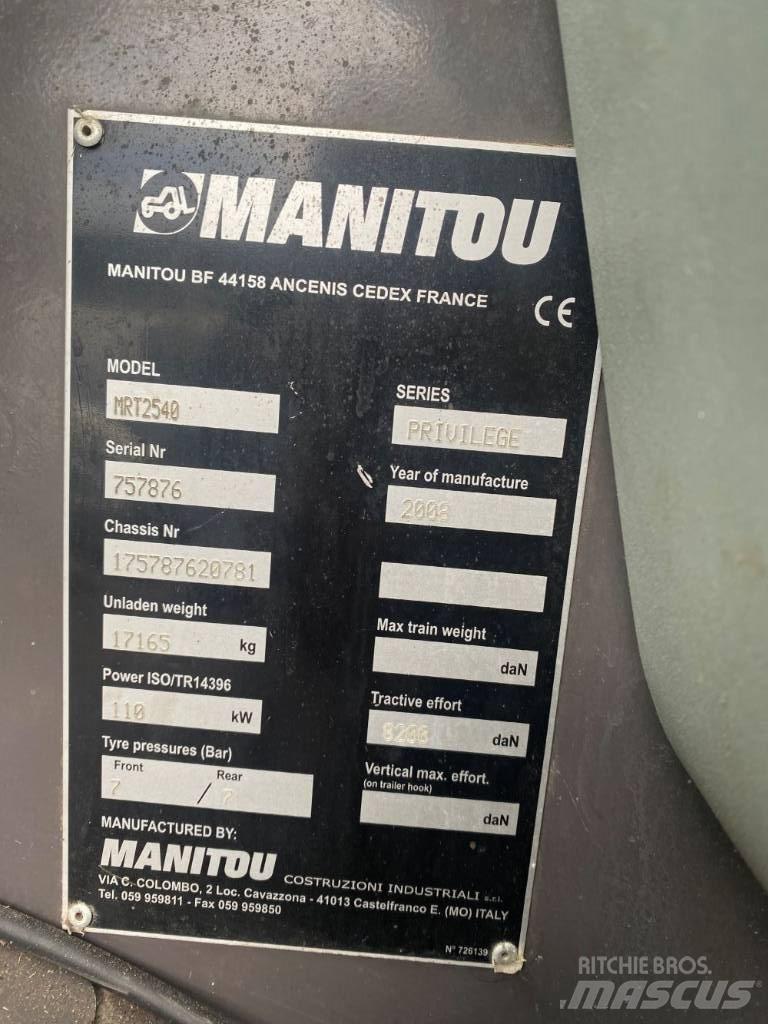 Manitou MRT 2540 Teleskopski viličari